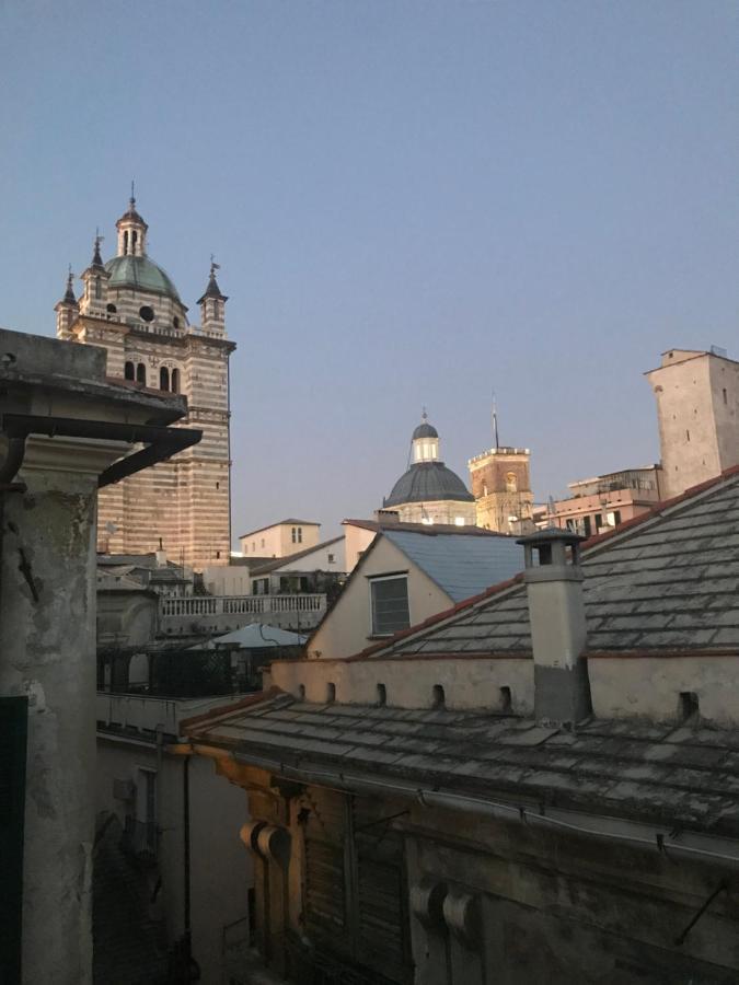 Attico Palazzo Giustiniani Acomodação com café da manhã Génova Exterior foto