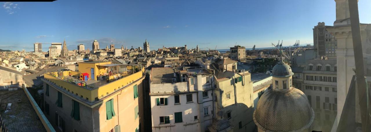 Attico Palazzo Giustiniani Acomodação com café da manhã Génova Exterior foto