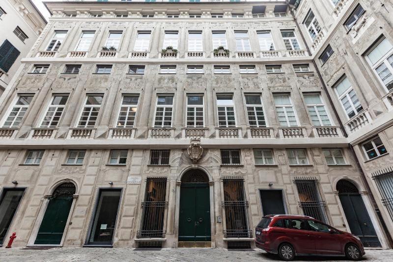 Attico Palazzo Giustiniani Acomodação com café da manhã Génova Exterior foto