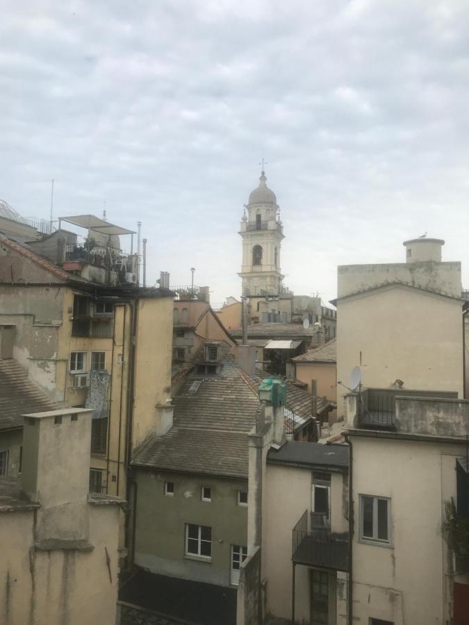 Attico Palazzo Giustiniani Acomodação com café da manhã Génova Exterior foto